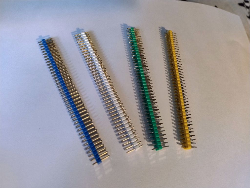 Listwa męska 2x40, kolory