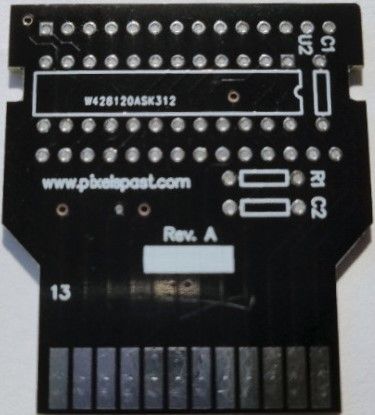 PCB cartridge board 8, 16 or 32k for Atari 2600