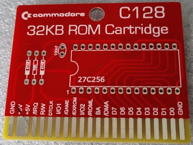 32k Cartridge PCB for Commodore 128