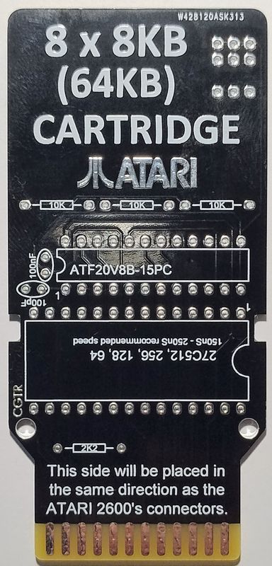Płytka PCB kartridża Płytka PCB kartridża 38x8k do Atari 2600