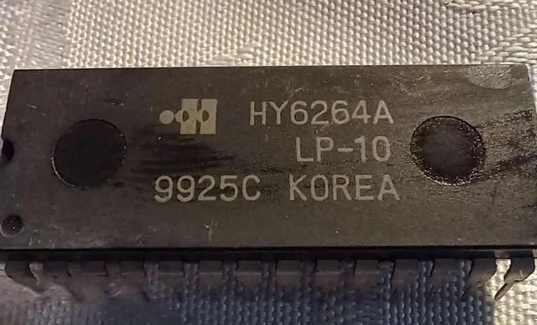 Pamięć Static RAM HYUNDAI HY6264, 64K (8Kx8) CMOS