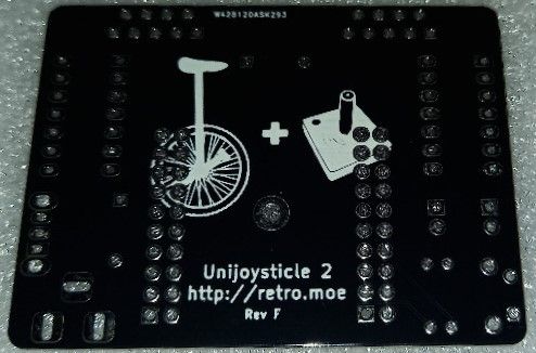 Unijoysticle 2 Adapter PCB for Commodore