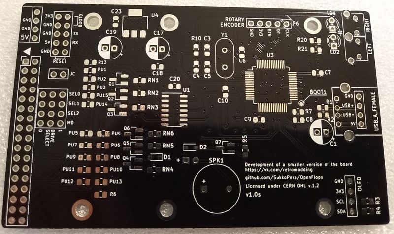 Płyta główna do projektu Open Floppy drive emulator (Gotek)