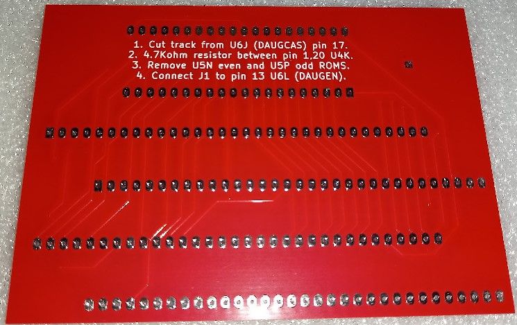 Kickstart ROM PCB for Amiga 1000