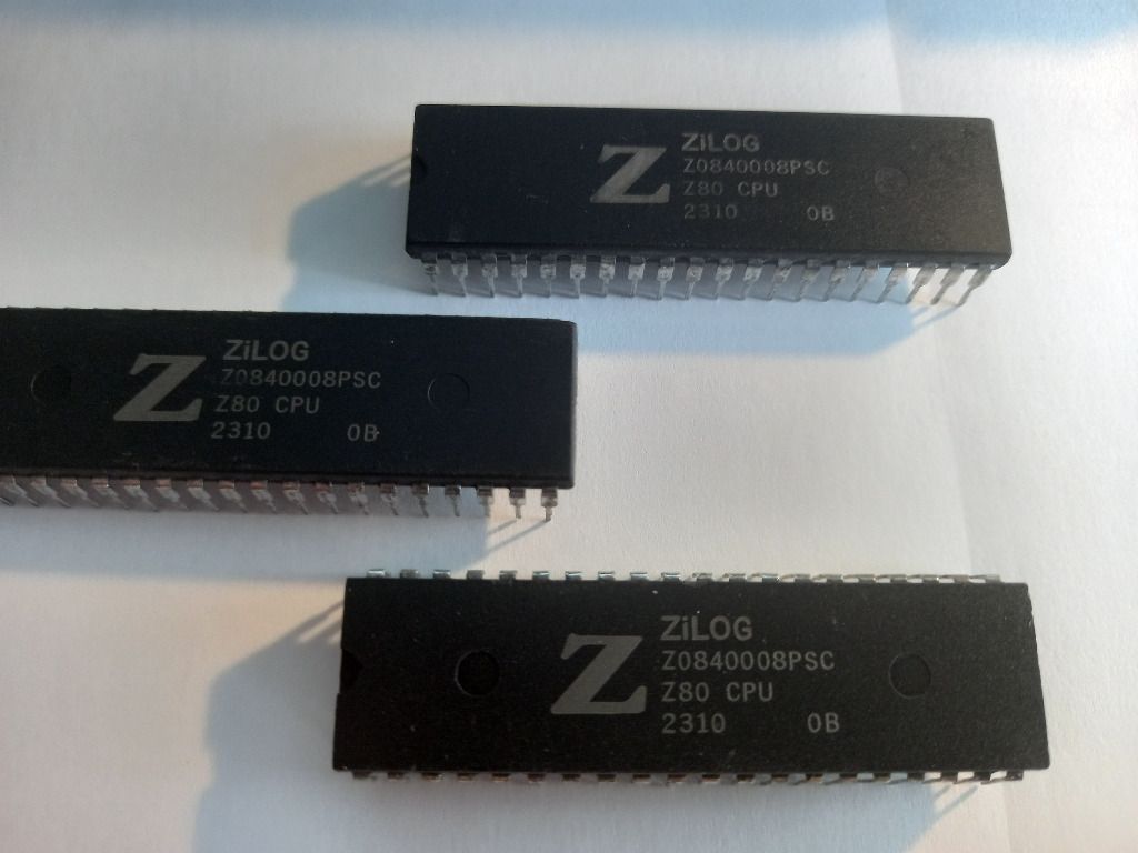 Procesor Z80, Z840008PSC, firmy ZILOG, używany