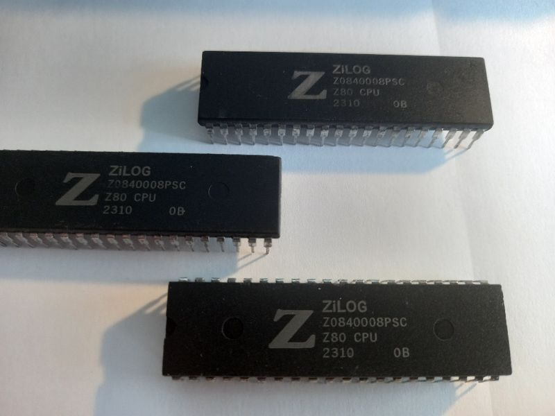 Procesor Z80, Z840008PSC, firmy ZILOG, używany