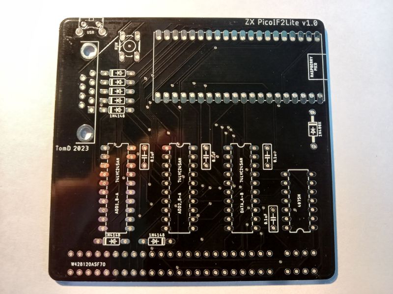 PCB for ZX Pico IF2Lite Project