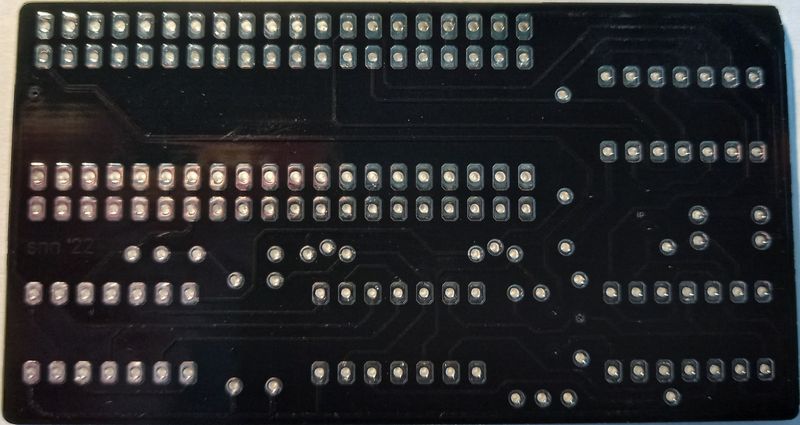 Amiga A500 PCB Boot Selector 3xreset, rev.3