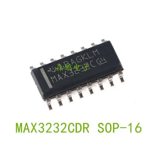 MAX3232CDR Integrated Circuit, SO 16 Package