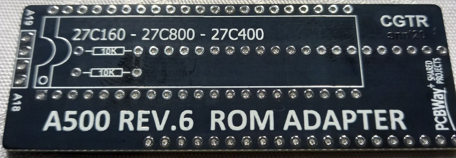 Płytka PCB Amiga ROM adapter ver.5 albo 6 do wyboru