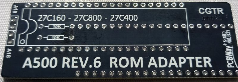 Płytka PCB Amiga ROM adapter ver.5 albo 6 do wyboru