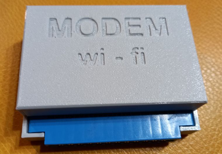 Modem wifi do Commodore oparty na ESP8266