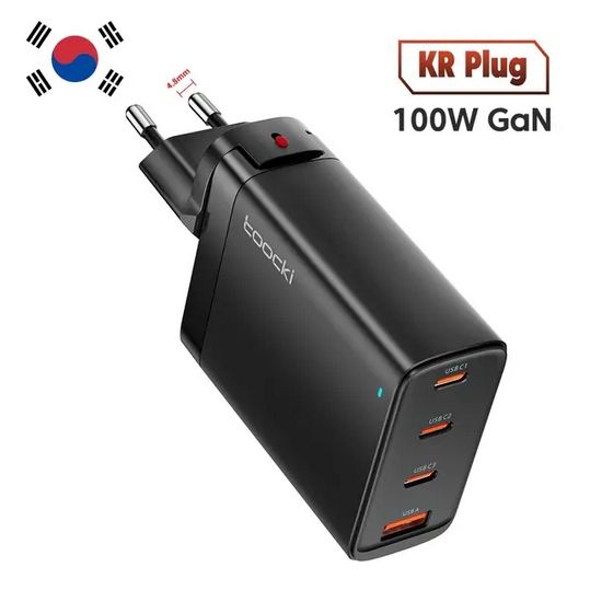 Ładowarka Toocki GaN 100W