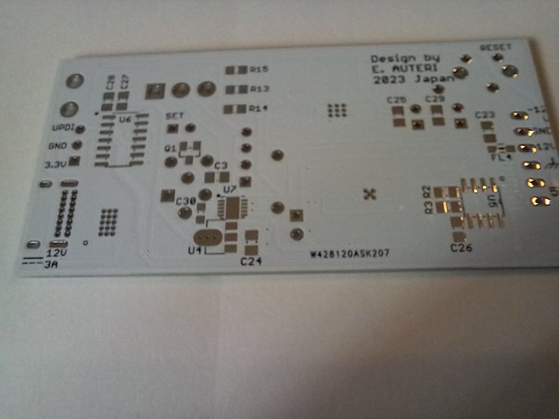 Power supply PCB for Amiga computer