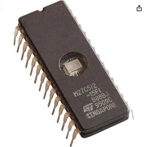 Pamięć EPROM firmy ST Microelectronic M27C512