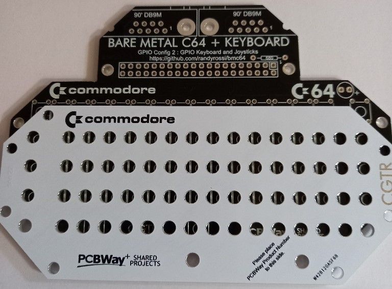 Płytka PCB do projektu Bare Metal Commodore 64