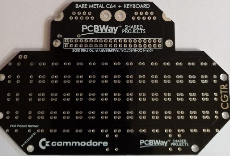 PCB for Bare Metal Commodore 64 project