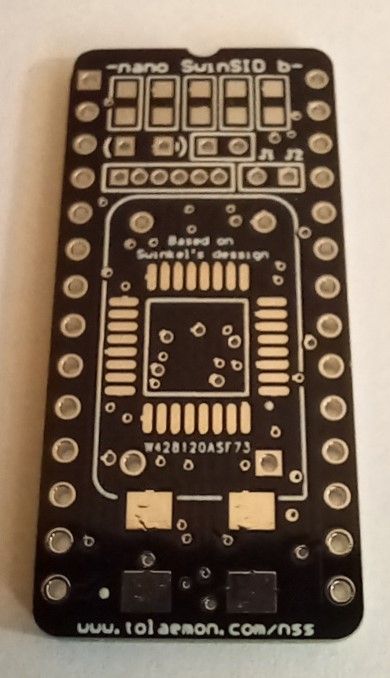Płytka PCB zamiennika układu SID, nano SwinSID