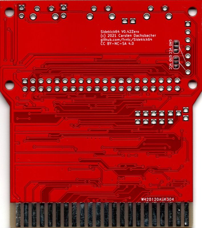 SideKick64 Cartridge PCB for Commodore 64/128