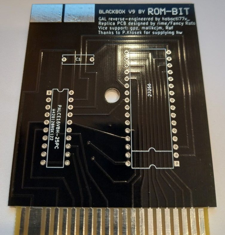 Płytka PCB do kartridża Balck Box v.9