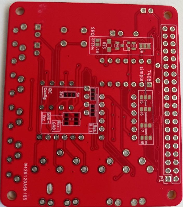 PCB Overlay for Pi1541 on Raspberry