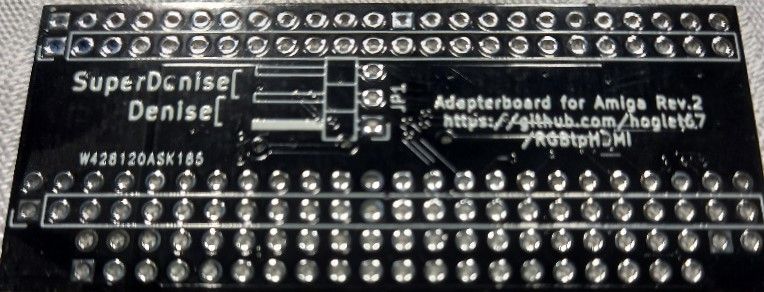 Płytka PCB do konwertera sygnału RGB do HDMI dla Amigi 500