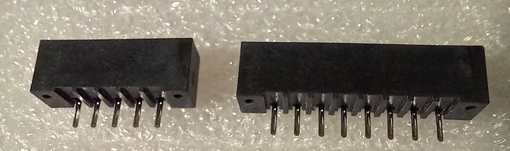 Komplet złącz 5 i 8 pin do klawiatury ZX Spectrum