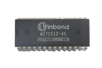 Pamięć EEPROM Winbond W27C512, organizacja 8-bit (64KB x 8)