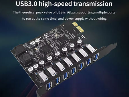 Karta USB 3.2 na złączu PCI-Express