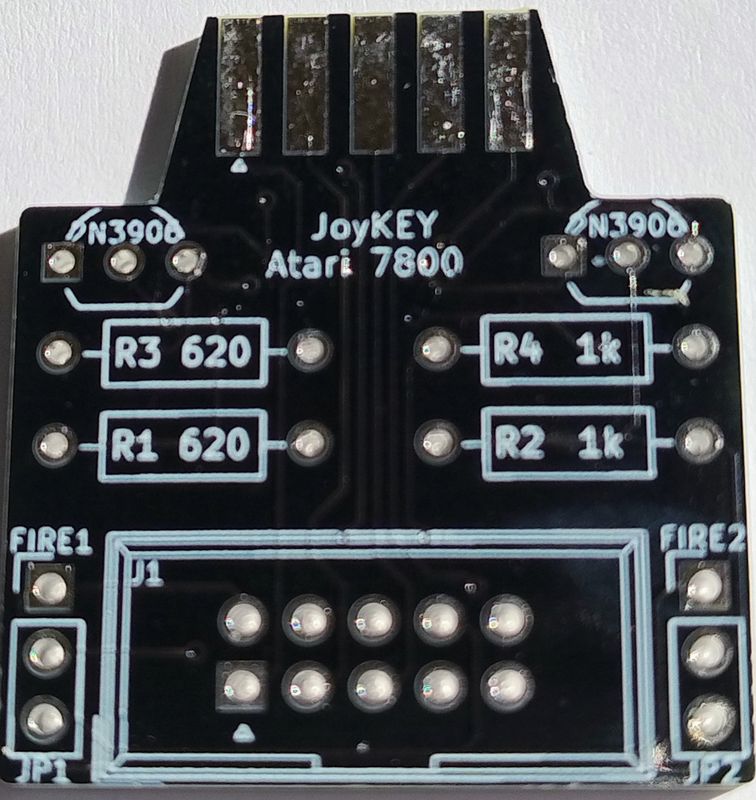 Płytka PCB do zastosowania jako dodatkowa do projektu JoyKey64