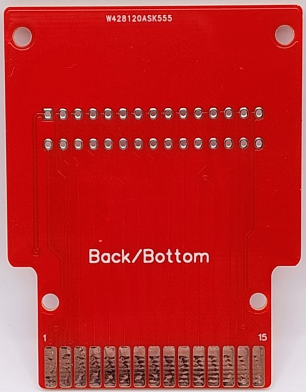 Atari XE/XL Connector Extender PCB