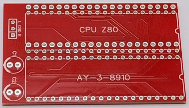 Internal Sound Card PCB AY-3-8910 for ZX Spectrum
