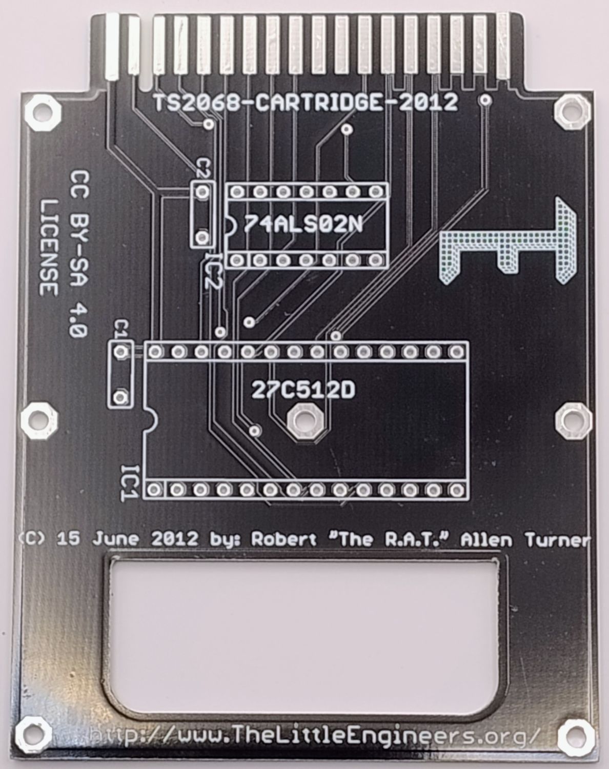 Płytka PCB kartridża do Timex 2068