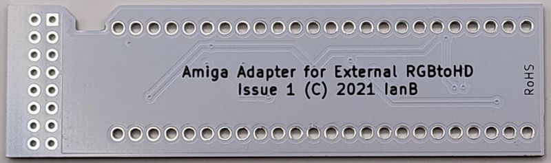 RGB to HDMI Interface PCB for Amiga Computers