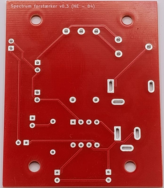 Audio Amplifier PCB for ZX Spectrum