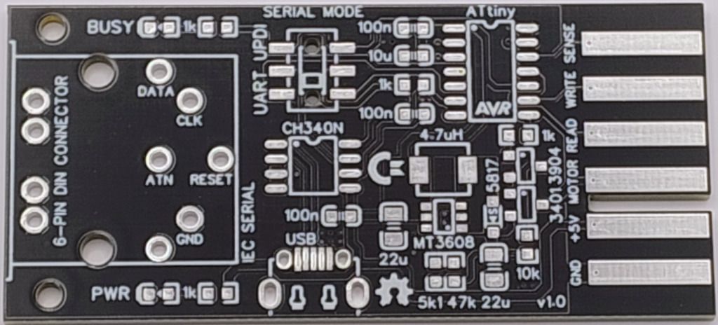 Płytka PCB DumpMaster64 do Commodore