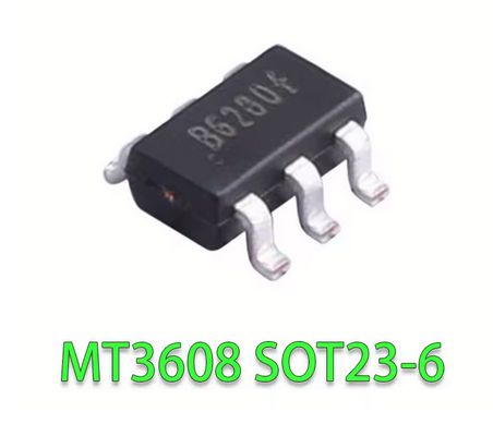 Układ scalony konwertera MT3608, obudowa SOT 23-6.