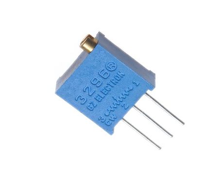 Potencjometr trymer 500 Ohm, model 3296W, 2 sztuki