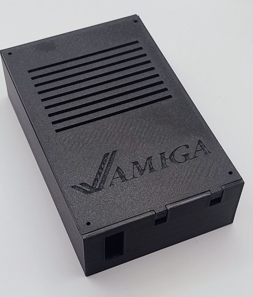 Obudowa do zasilacza Amiga, wersja 1, wydruk 3D