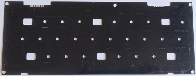 Complete mechanical keyboard kit for ZX Spectrum 48, foil replacement