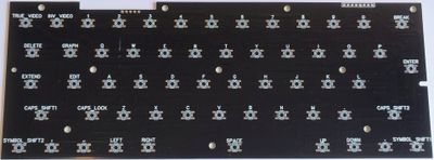 Kompletny kit klawiatury mechanicznej do ZX Spectrum 48+