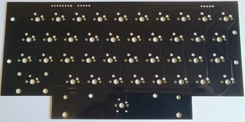 Mechtrum Keyboard PCB with Space Bar for ZX Spectrum