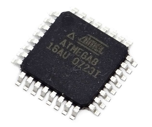 Mikrokontroler Atmega8-16AU, obudowa TQFP 32