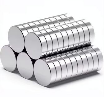 Mocny magnes, okrągły, średnica 12mm, wysokość 2mm, 2 sztuki
