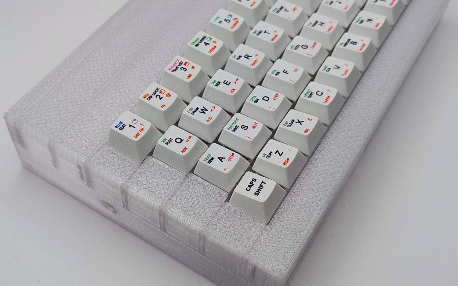 Obudowa do Harlequin 128 z klawiaturę mechaniczną GATERON