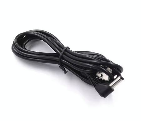 Kabel USB-A do Jack 5,5/2,1 mm o długości 1 m