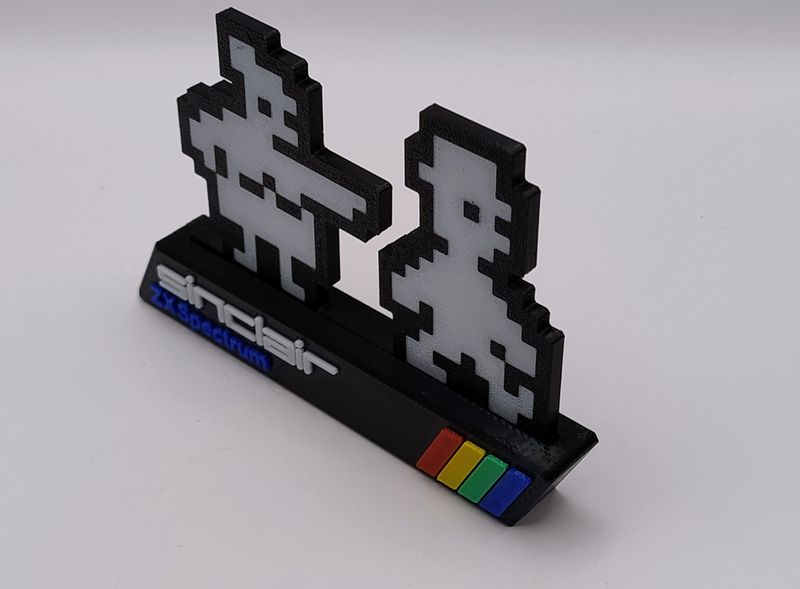 Stand Jet Set Willy, width 12 cm, height 8 cm