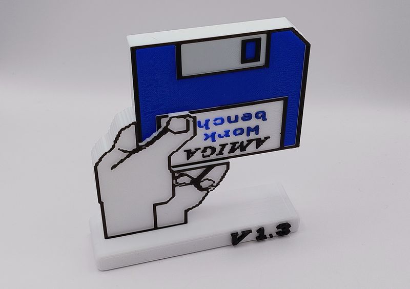 Amiga Stand, Workbench v1.3, 3D Print