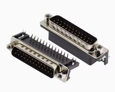 Angled Male DSUB 25 Socket, for Printing