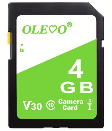 SD Card 4GB for Older Devices, Type SDHC